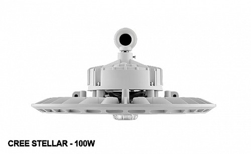 Cree Stellar LED csarnokvilágító 95W/5000K/13000lm 90° lencse IP65