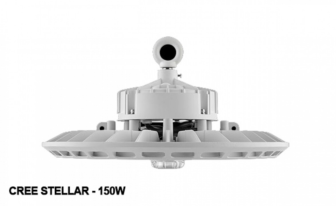 Cree Stellar LED csarnokvilágító 145W/5000K/20000lm 90° lencse IP65
