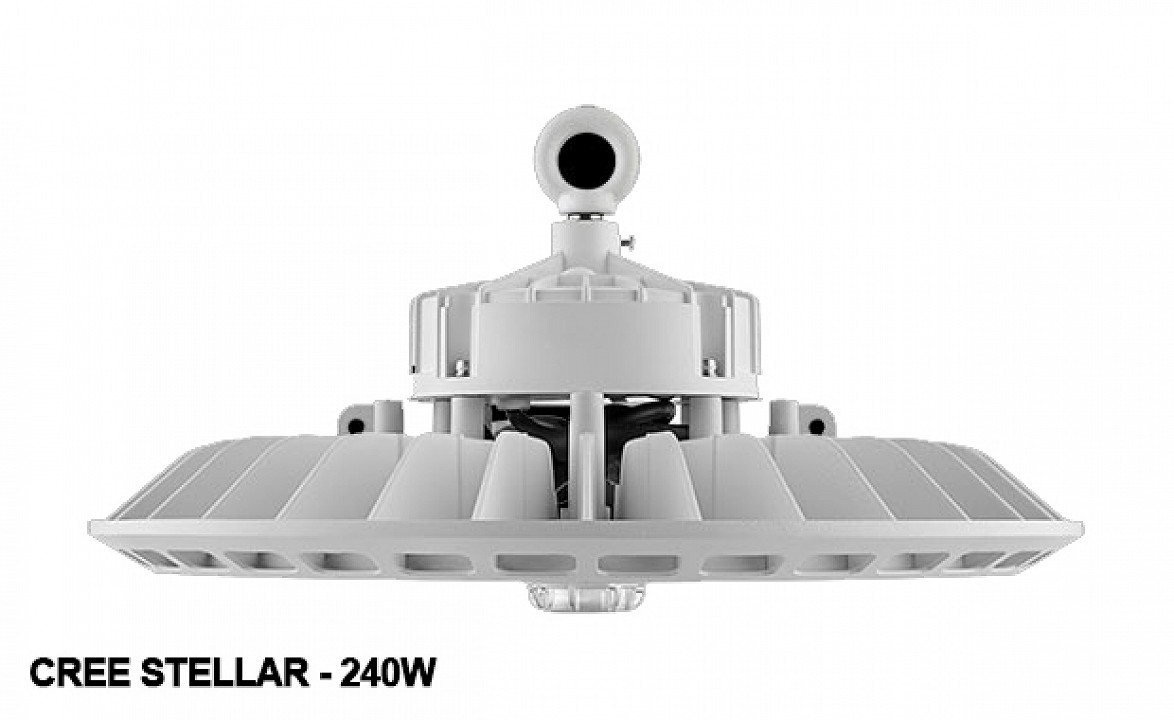 Cree Stellar LED csarnokvilágító 228W/4000K/32000lm 120° lencse IP65
