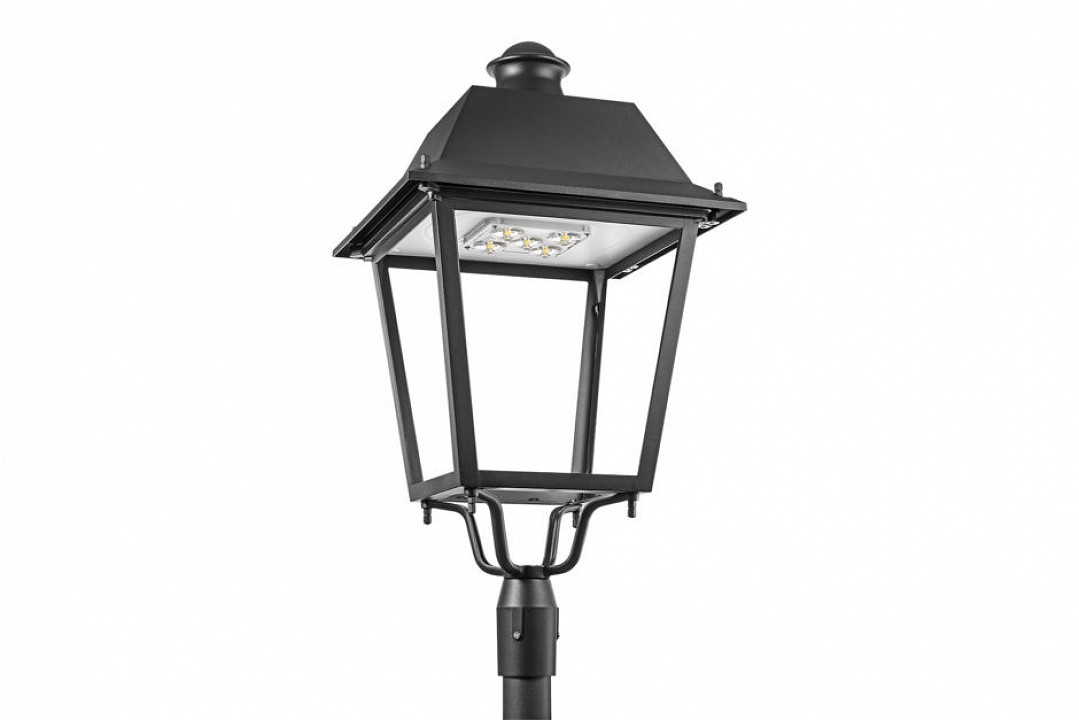 Cree Artistic-A LED parkvilágító 45W/3000K/5300 lm IP66 fekete szín